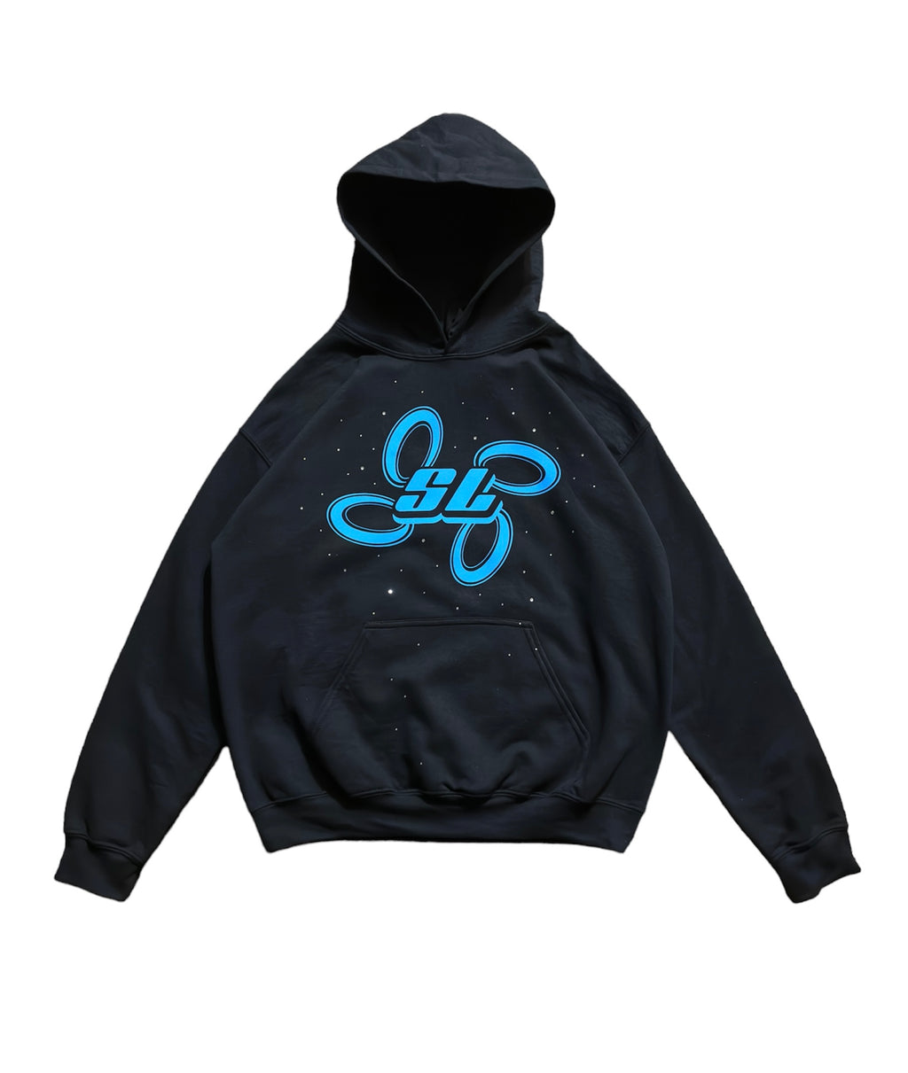 Starlife Black Hoodie “Orion Blue”